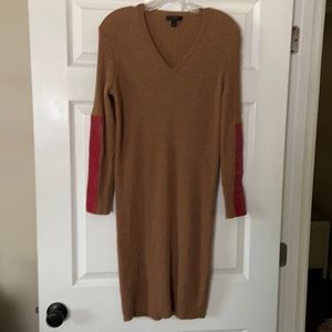 J Crew Ribbed Merino Wool Sweater Dress